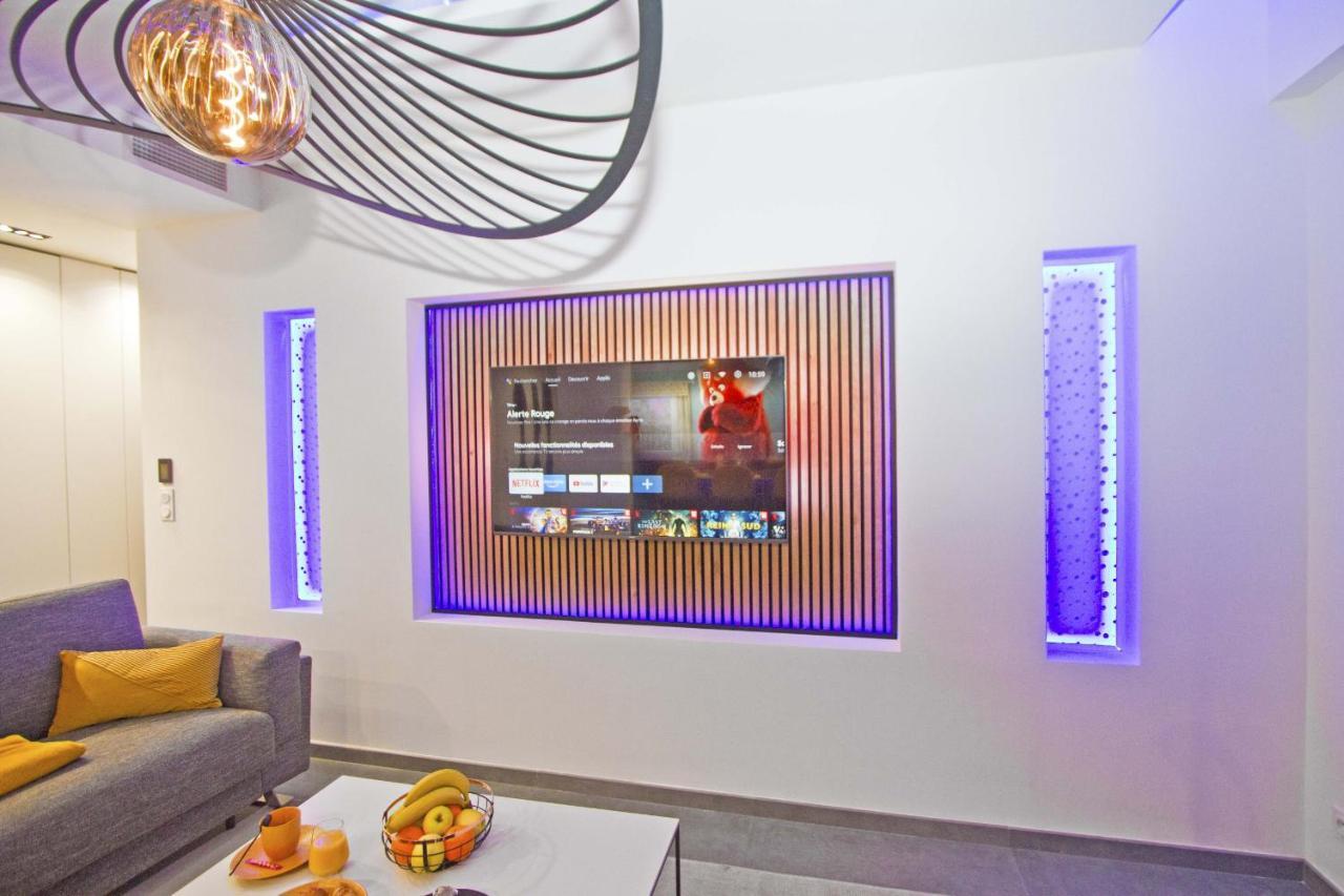 Apartamento Luxury Garden Jacuzzi Promenade Niza Exterior foto