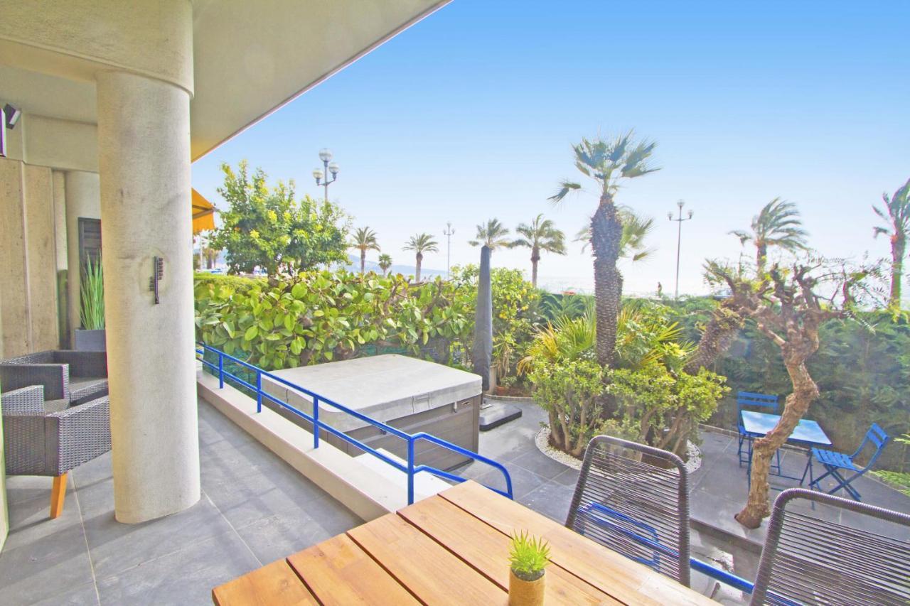 Apartamento Luxury Garden Jacuzzi Promenade Niza Exterior foto