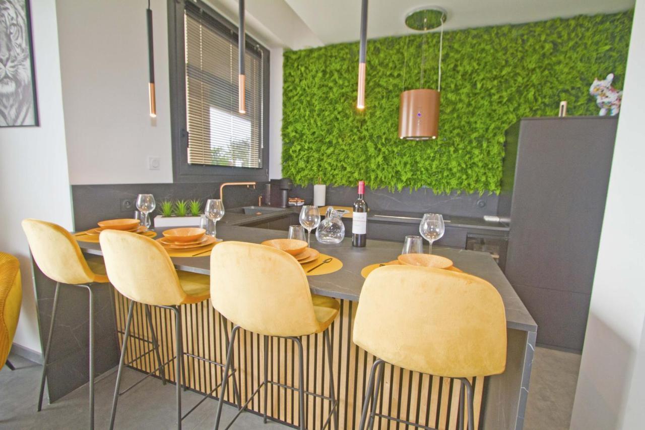 Apartamento Luxury Garden Jacuzzi Promenade Niza Exterior foto