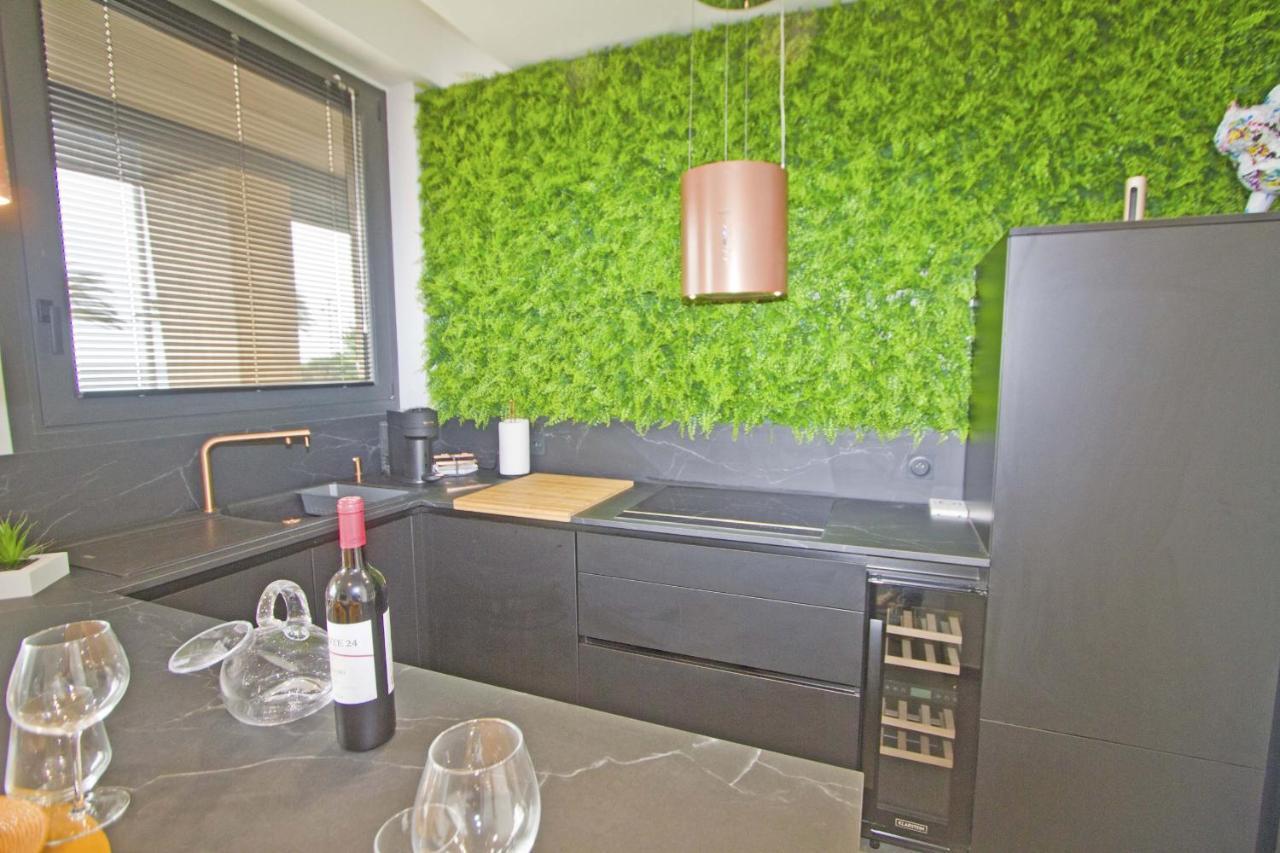 Apartamento Luxury Garden Jacuzzi Promenade Niza Exterior foto